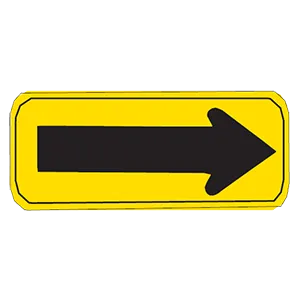 When you see this black and yellow sign, it means: