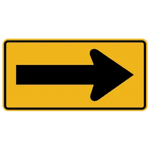 When you see this black and yellow sign, it means: