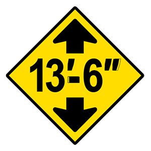 This road sign means: