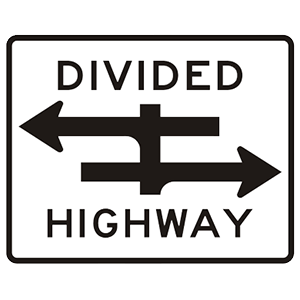 This sign means: