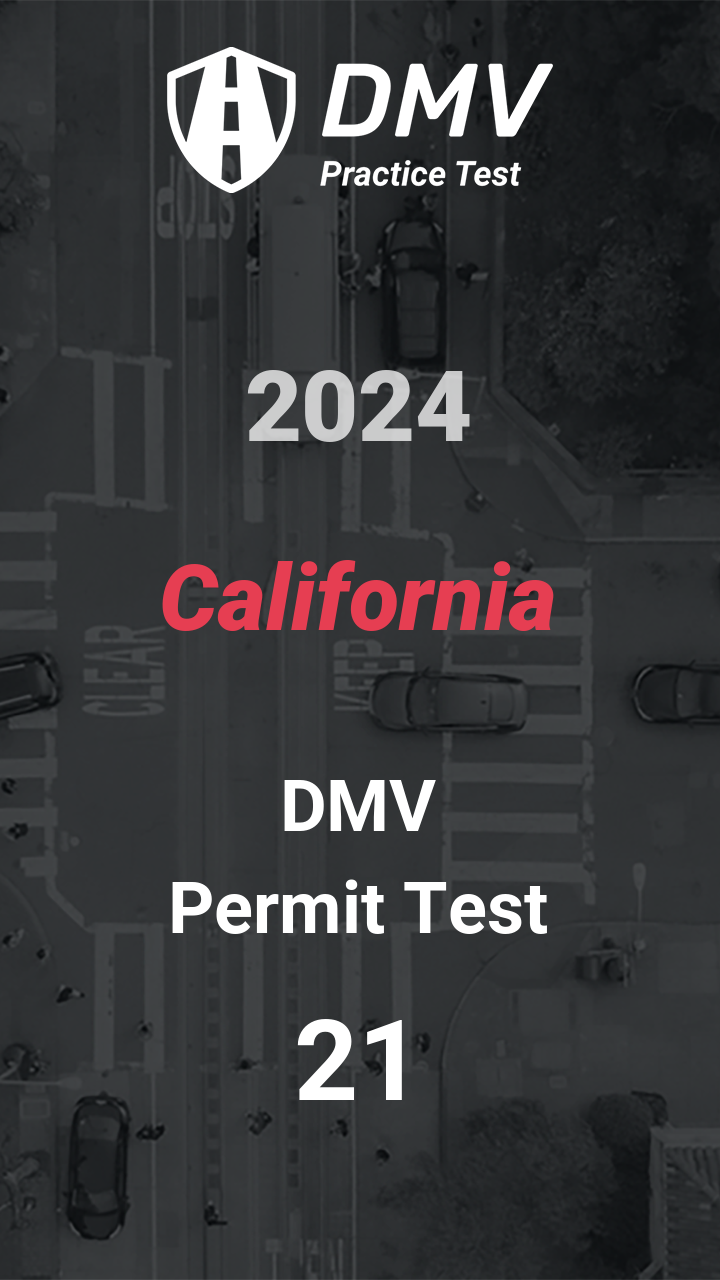 DMV Permit Test 21 California Car