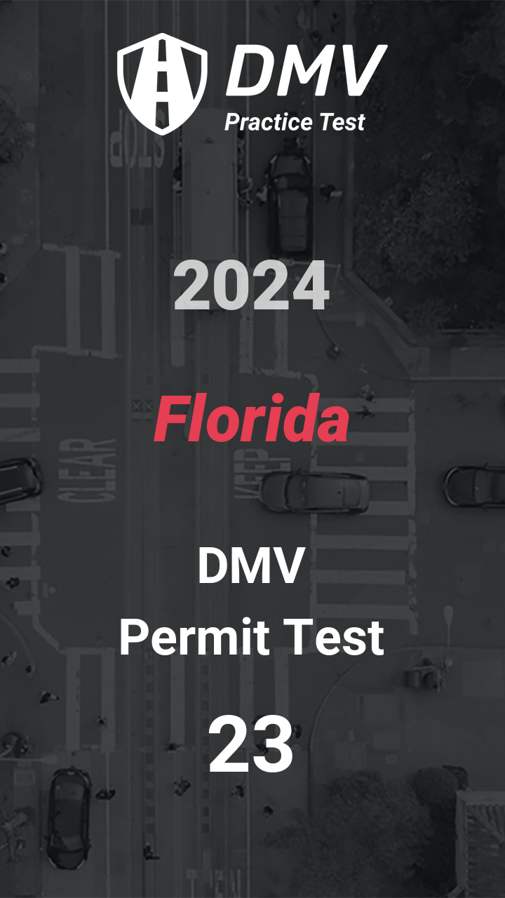 DMV Permit Test 23 Florida Car