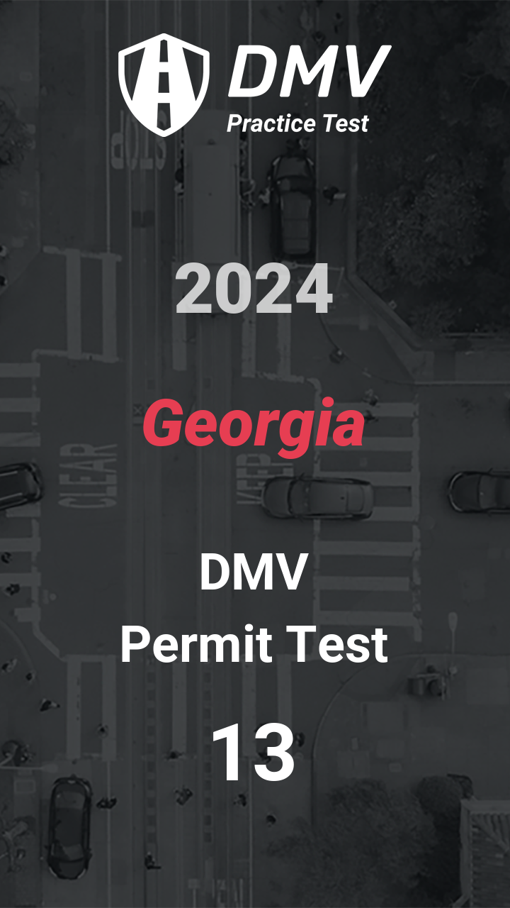 DMV Permit Test 13 - Georgia Motorcycle