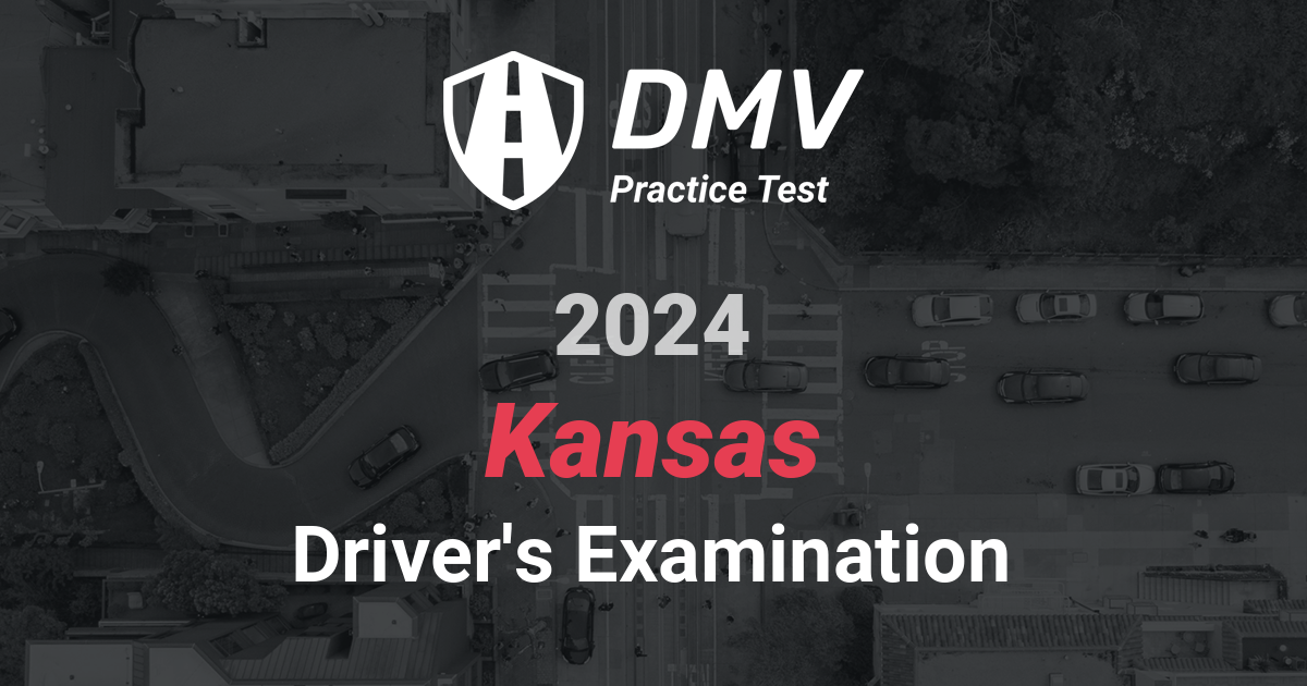 FREE Kansas DMV Practical Test Driving License Permit test Kansas