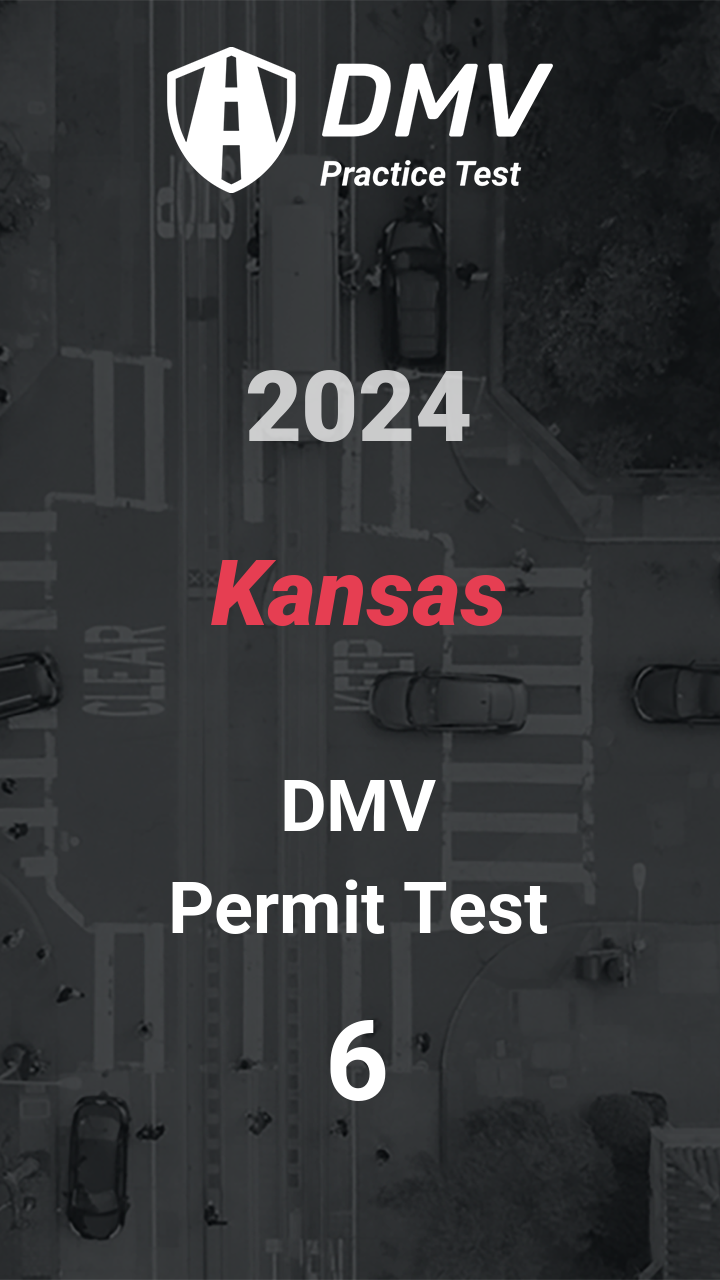 DMV Permit Test 6 Kansas Car