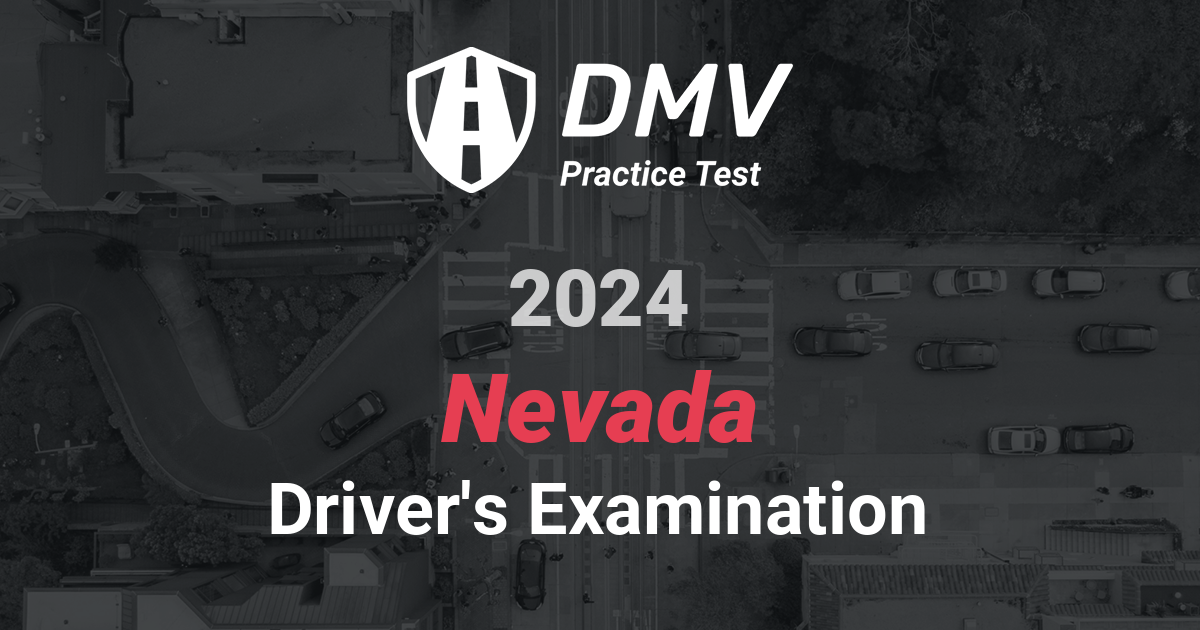 FREE Nevada DMV Practical Test Driving License Permit test Nevada 2024