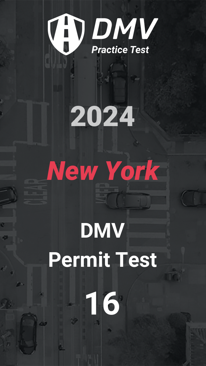 DMV Permit Test 16 New York Car