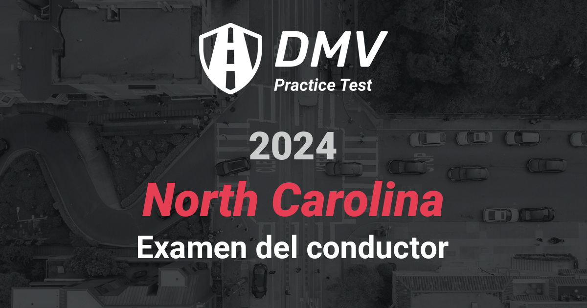 GRATIS Carolina del Norte DMV Prueba Práctica Prueba de permiso de