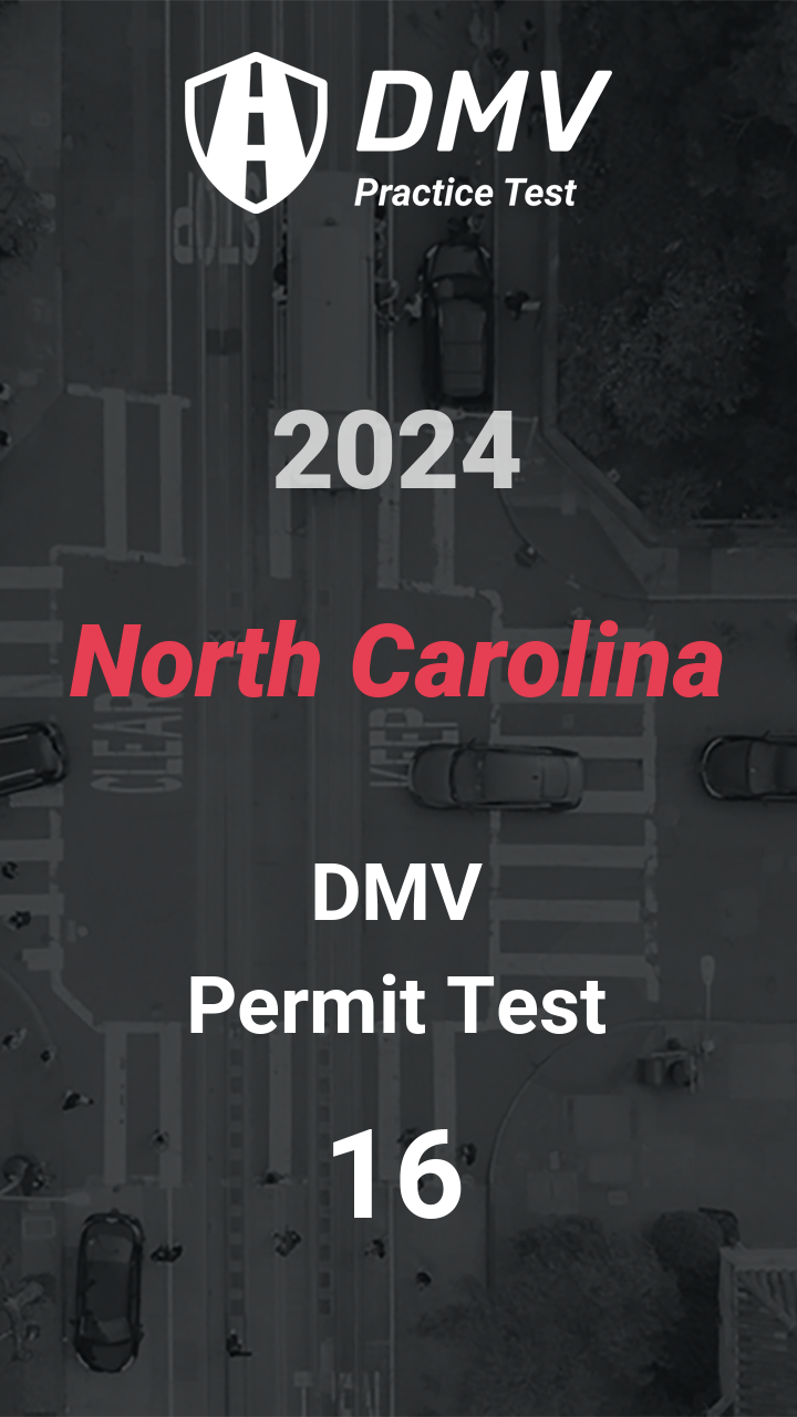 DMV Permit Test 16 - North Carolina Car