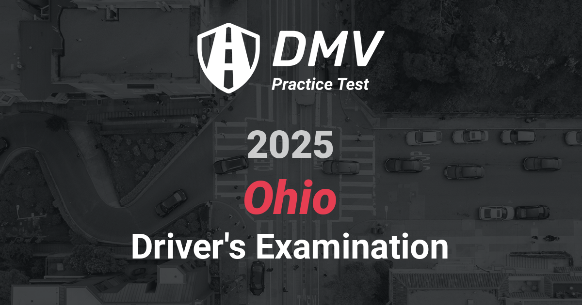 FREE Ohio DMV Practical Test Driving License Permit Test Ohio 2024