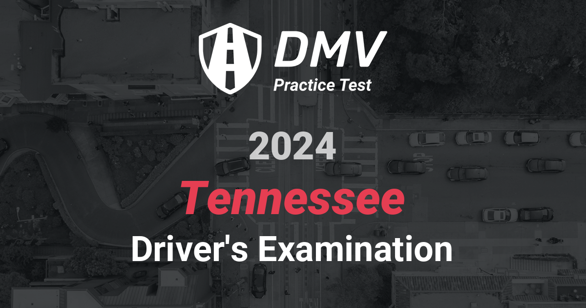 Tennessee Dmv Practice Driving Test Printable