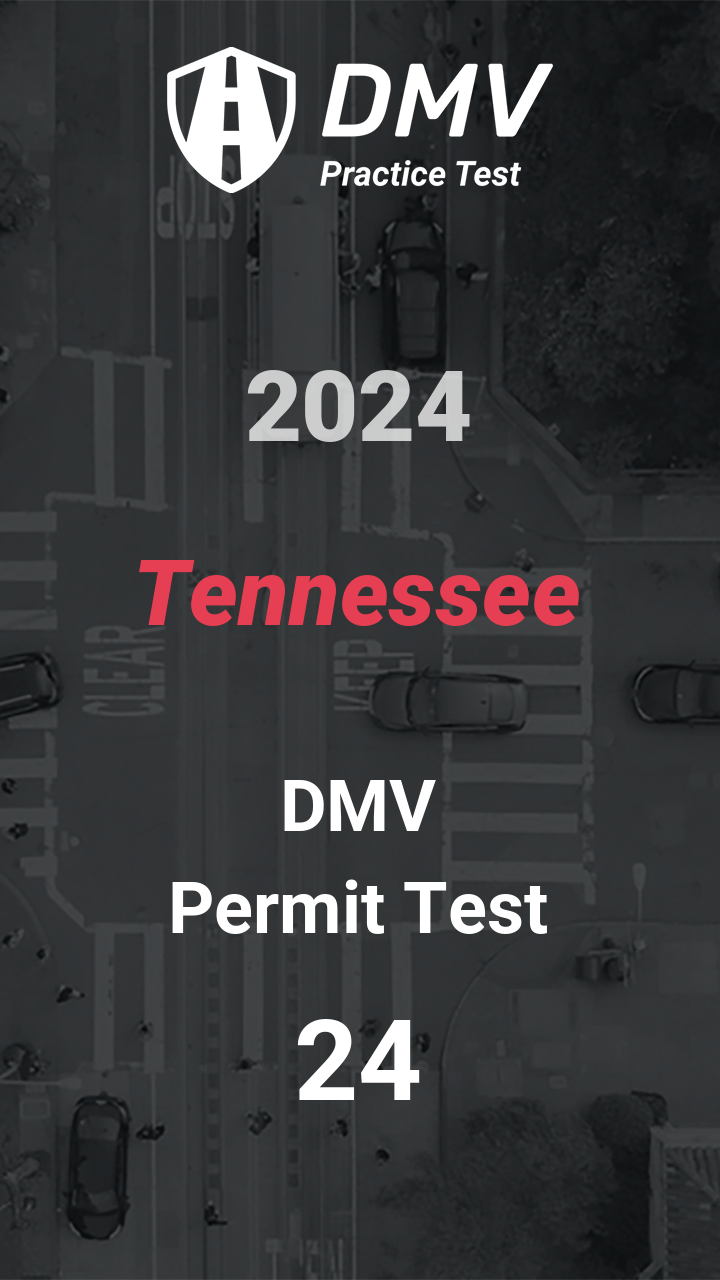 DMV Permit Test 24 Tennessee Car