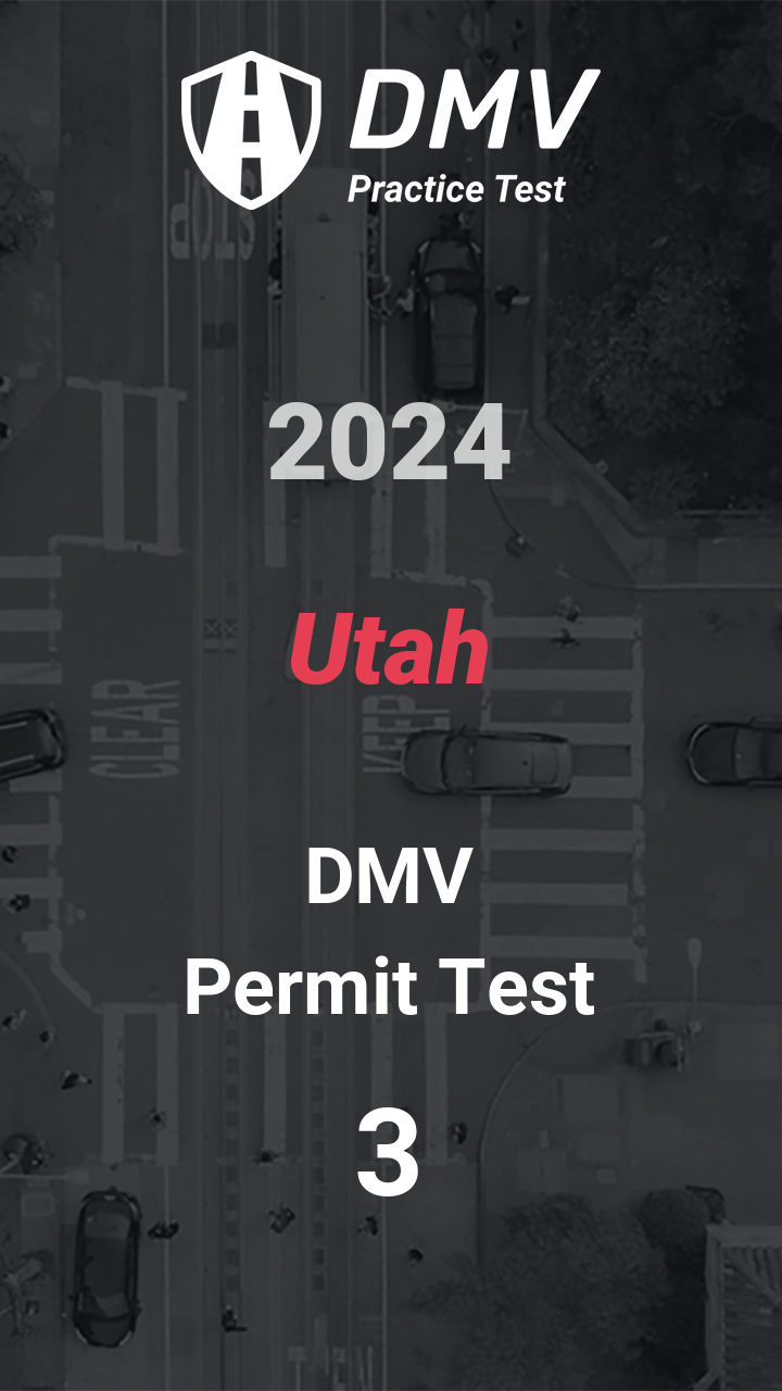 DMV Permit Test 3 Utah Car