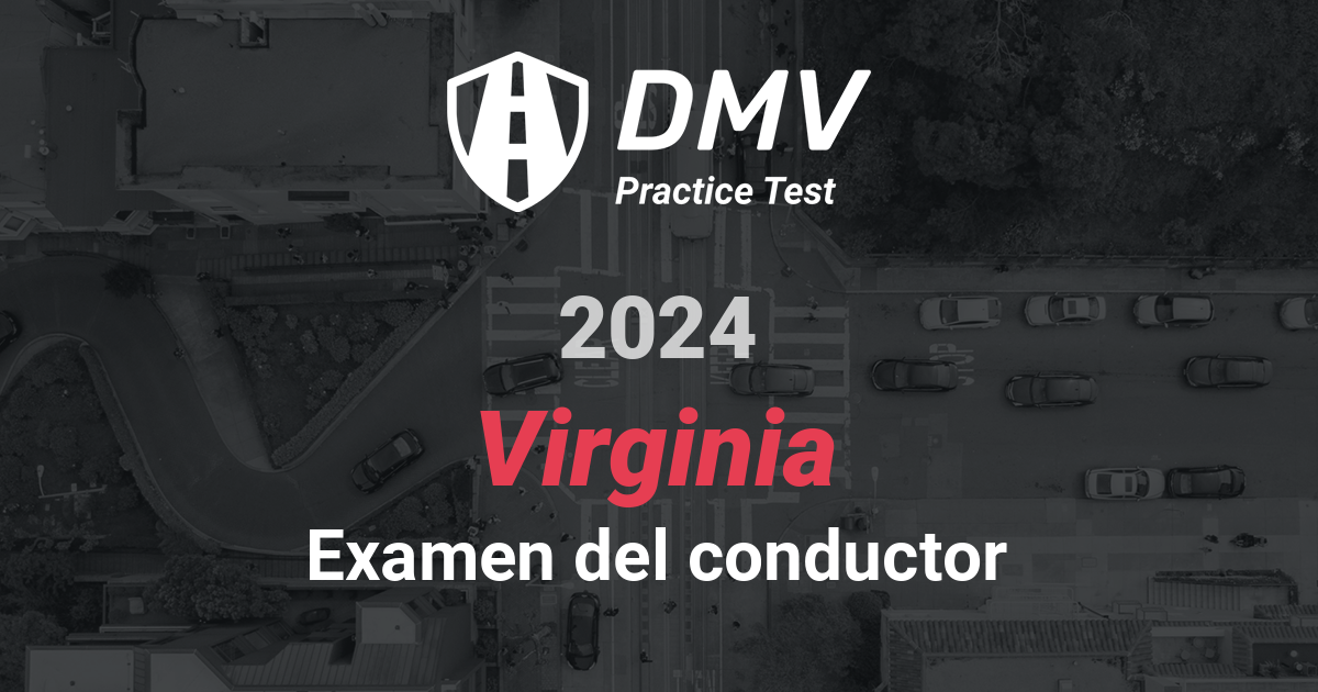 GRATIS Virginia DMV Prueba Práctica Prueba de permiso de conducir