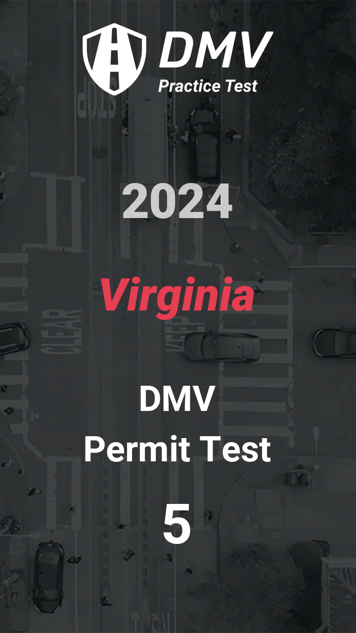 DMV Permit Test 5 Virginia Car