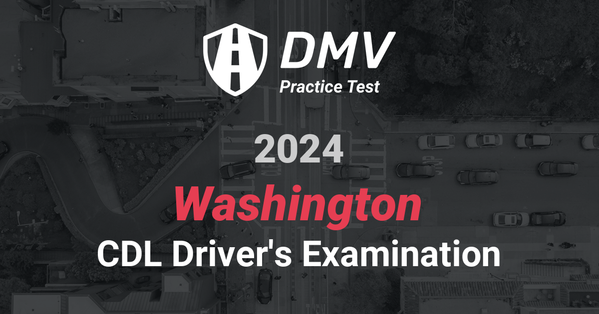 FREE CDL Combination Vehicle Test Online Combination License WA 2024   Washington 740 Cdl EN 